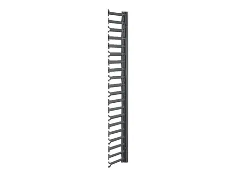 APC - Rack-kabelføringssett - svart - 20U TAA-samsvar (en pakke 4) - for P/N: NBPD0150, NBWL0355A, SMX2KR2UX145, SMX3KR2UNCX145, SRT1000RMXLI, SRT1000RMXLI-NC