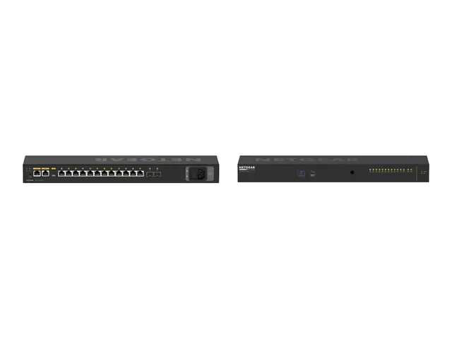 NETGEAR AV Line M4250-12M2XF - Switch - L3 - Styrt - 12 x 10/100/1...