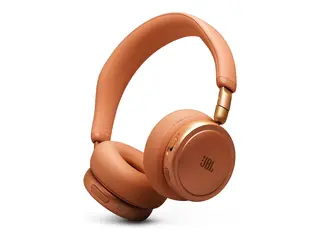 JBL LIVE 680NC - Hodetelefoner med mikrofon on-ear - Bluetooth - trådløs, kablet - aktiv støydemping - 3,5 mm jakk - oransje