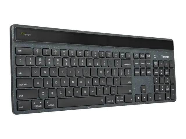 Targus EcoSmart - Tastatur bærekraftig energiutvinning bakteriedre...