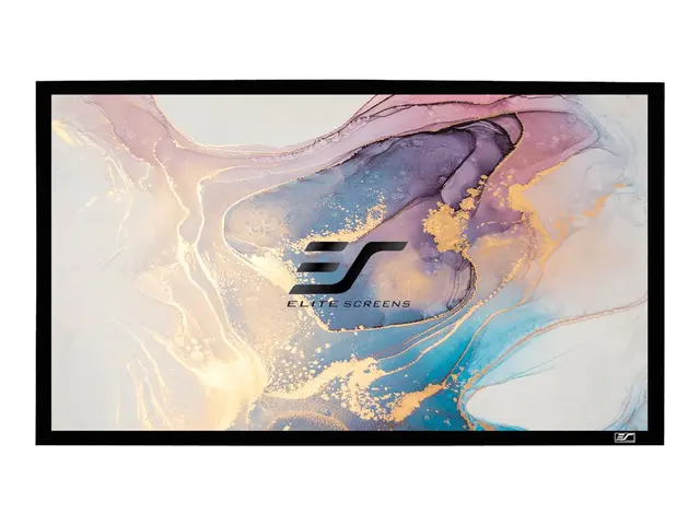 Elite SableFrame ER120WH1 - Projeksjonsskjerm - veggmonterbar - 12...