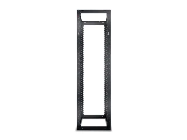 APC NetShelter 4 Post Open Frame Rack - Rack - svart - 44U - for P...