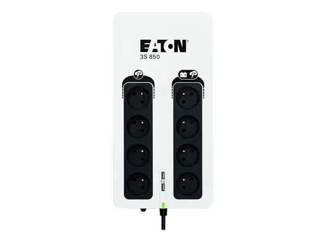 Eaton 3S 850 - UPS - AC 220-240 V - 510 watt - 850 VA - enkeltfase...