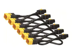 APC - Strømkabel - IEC 60320 C19 til IEC 60320 C20 16 A - låst - svart - for P/N: SMT2200I-AR, SMT2200R2I-AR, SMT3000I-AR, SMT3000R2I-AR, SRT1500XLI, SRT2200XLI-KR