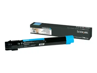Lexmark - Ekstra høy ytelse - cyan original - tonerpatron LCCP - for Lexmark C950DE, C950dte