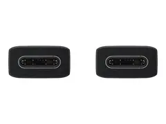 Samsung EP-DN975 - USB-kabel - USB-C (hann) til USB-C (hann) USB 2.0 - 1 m - USB Power Delivery (5 A, 100 W) - svart - for Galaxy Note10, Note10+, Note10+ 5G