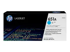 HP 651A - Cyan - original - LaserJet - tonerpatron (CE341A) for Color LaserJet Enterprise MFP M775; LaserJet Managed MFP M775