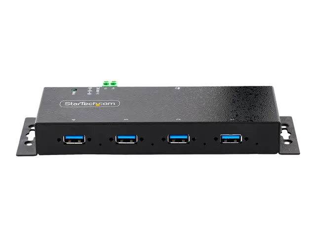 StarTech.com 4-Port Industrial USB 3.0 5Gbps Hub, Rugged Hub w/15k...