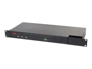 APC KVM1116R - KVM-svitsj - 1 lokalbruker 1 IP-bruker - rackmonterbar - for P/N: SCL500RM1U, SMX1500RM2UCNCUS, SMX1500RM2UCUS, SMX2KR2UX145, SMX3KR2UNCX145, SMX750CUS