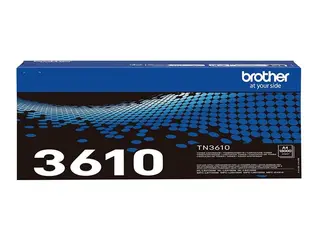 Brother TN3610 - Svart - original - boks tonerpatron - for Brother HL-L6410DN, HL-L6415DN, MFC-L6710DW, MFC-L6910DN, MFC-L6915DN