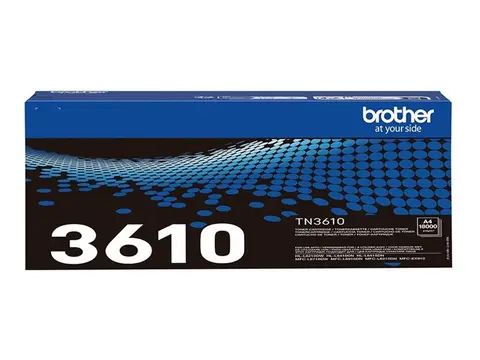 Brother TN3610 - Svart - original boks - tonerpatron - for Brother HL-L6210DW, HL-L6410DN, HL-L6415DN, MFC-L6710DW, MFC-L6910DN, MFC-L6915DN