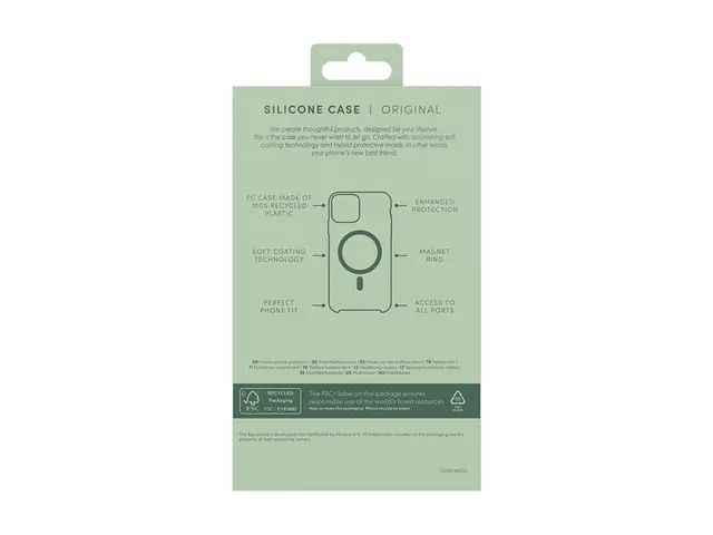 KEY - Baksidedeksel for mobiltelefon - MagSafe-samsvar - aluminium...