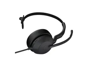 Jabra Evolve2 50 UC Mono - Hodesett on-ear - kablet - aktiv st&#248;ydemping - USB-C, USB-A - UC-sertifisert