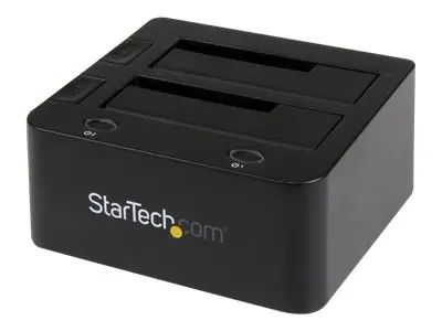 StarTech.com Dual-Bay USB 3.0 to SATA and IDE Hard Drive Docking S...