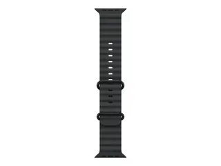 Apple - Bånd for smart armbåndsur - 49 mm, svart titanfinish 130 - 200 mm - svart - for Watch Hermès Series 9, SE 3, Series 10, Series 11, Series 8, Series 9, Ultra 2, Ultra 3