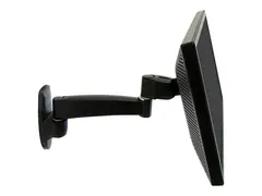 Ergotron 200 Series - Monteringssett (veggarm) for Skjerm - 1 utvidelse - st&#229;l - svart - skjermst&#248;rrelse: inntil 32&quot;