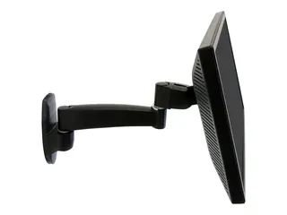 Ergotron 200 Series - Monteringssett (veggarm) for Skjerm - 1 utvidelse - st&#229;l - svart - skjermst&#248;rrelse: inntil 32&quot;
