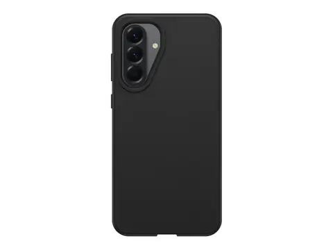 OtterBox React Series - Baksidedeksel for mobiltelefon polykarbonat, syntetisk gummi - svart - for Samsung Galaxy A56
