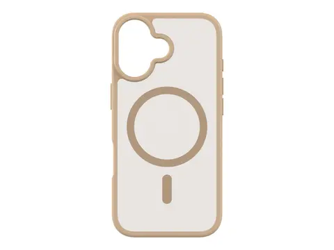 KEY - Baksidedeksel for mobiltelefon - MagSafe-samsvar polykarbonat - linbeige - for Apple iPhone 17