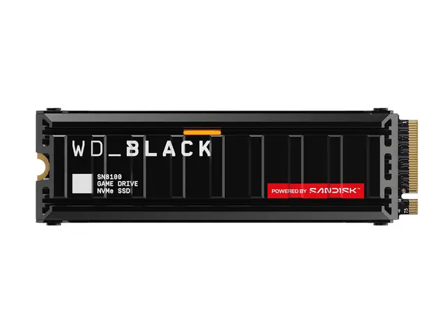 WD Black SN8100 - SSD 8 TB intern M.2 2280 PCI Express 5.0 x4 (NVM...