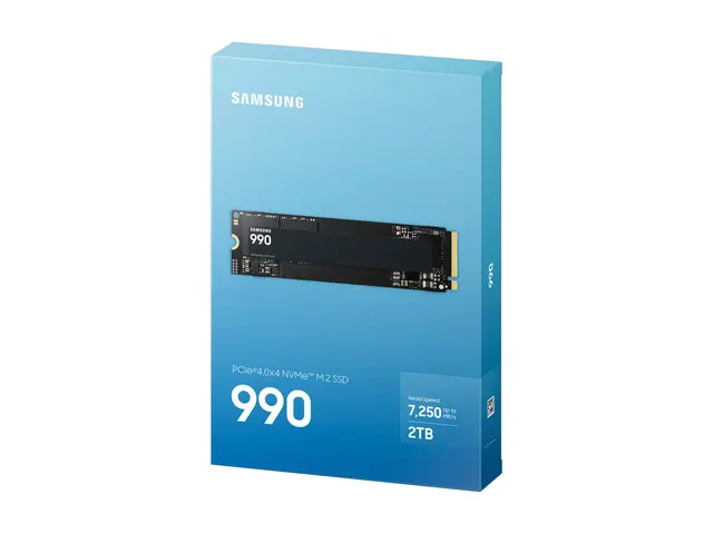 Samsung 990 MZ-V9V2T0BW - SSD - kryptert - 2 TB - intern - M.2 228...