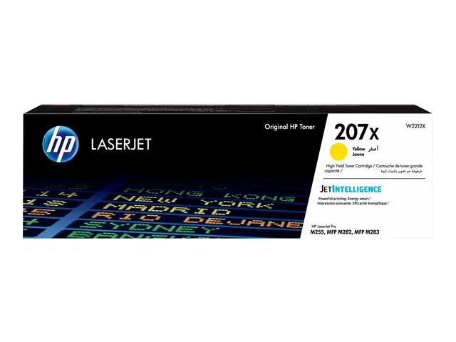 HP 207X - Høy ytelse - gul - original - LaserJet - tonerpatron (W2...
