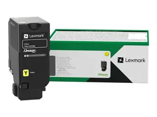 Lexmark - Gul - original - tonerpatron LCCP, LRP for Lexmark CS730de, CS735de, CX730de, CX735adse