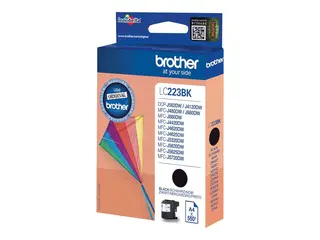 Brother LC223BK - Svart - original - blekkpatron for Brother DCP-J4120DW, DCP-J562DW, MFC-J4420DW, MFC-J4625DW, MFC-J5320DW, MFC-J5625DW