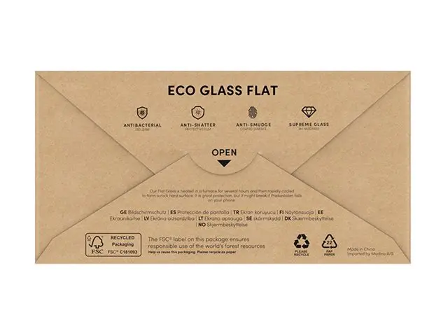 Key Eco - Skjermbeskyttelse for mobiltelefon flat 2D glass