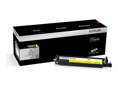 Lexmark 700D4 - Gul - original - fremkallersett LCCP - for Lexmark...