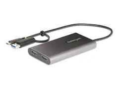 STARTECH.COM USB-C to Dual-HDMI Adapte USB-C or A to 2x HDMI 4K 60Hz 100W PD P