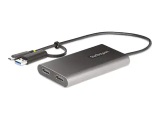 STARTECH.COM USB-C to Dual-HDMI Adapte USB-C or A to 2x HDMI 4K 60Hz 100W PD P