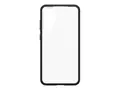 OtterBox React Series - Baksidedeksel for mobiltelefon svart krystall (klar/svart) - for Samsung Galaxy S24+