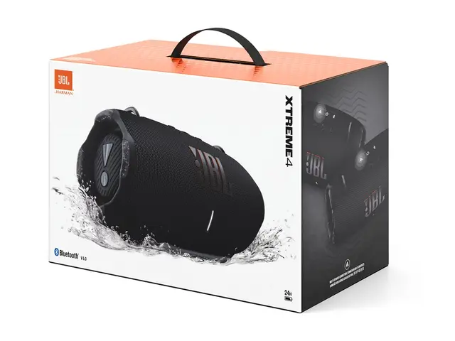JBL Xtreme 4 - Høyttaler - for bærbar bruk trådløs - Bluetooth - Appstyrt - toveis - svart 