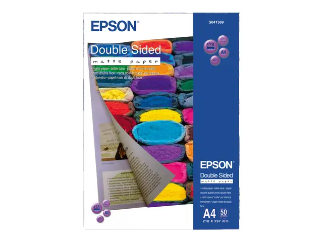 Epson Double-Sided Matte Paper - Matt - A4 (210 x 297 mm) - 178 g/...