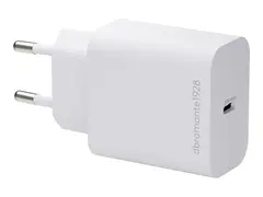 dbramante1928 re-charge - Strømadapter - løssalg 20 watt - 3 A - PD/PPS (24 pin USB-C) - hvit - Europa