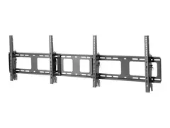 Neomounts NS-WMB200 - Brakett - for 2 LCD-skjermer svart - skjermst&#248;rrelse: 40&quot;-52&quot; - veggmonterbar