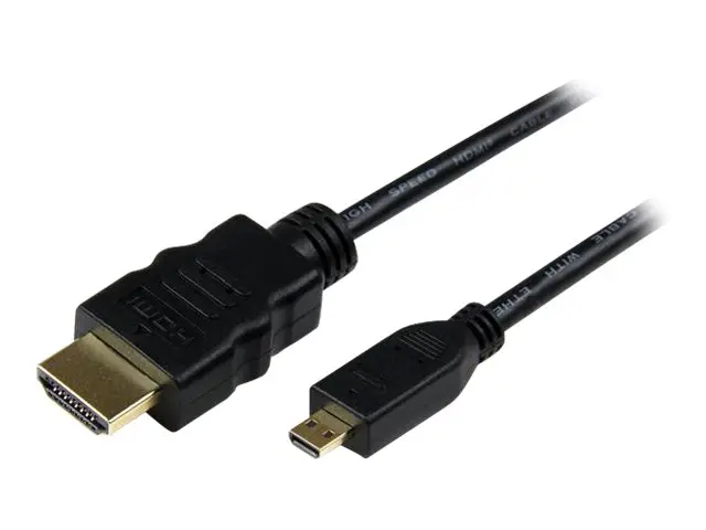 Startech 0.5m High Speed HDMI Cable with Ethernet to Micro - HDMI-...