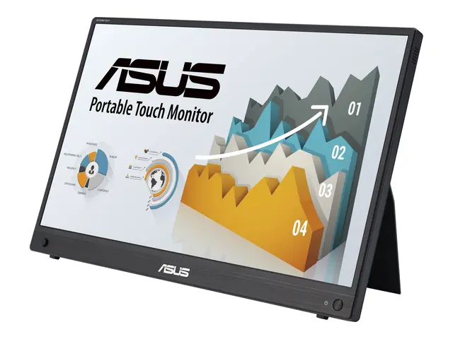 ASUS ZenScreen Touch MB16AMTR - LED-skjerm 16" (15.6" synlig) port...