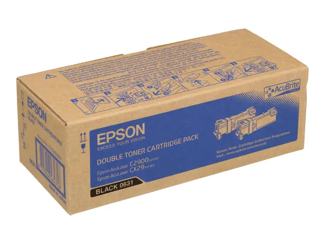 Epson Economy Pack - 2-pack - svart - original - tonerpatron - for...
