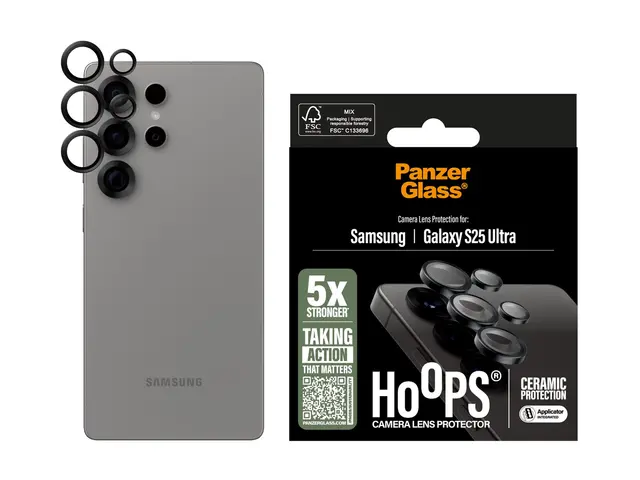 PanzerGlass Hoops - Linsebeskytter for mobiltelefon keramikk Samsu...