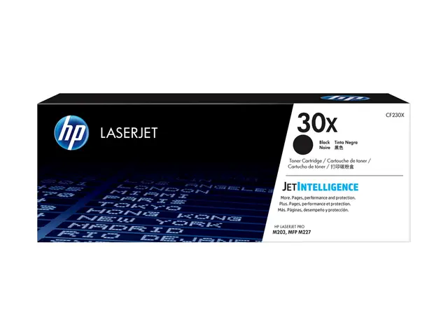 HP 30X - Svart - original - LaserJet - tonerpatron (CF230X) - for ...