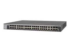 NETGEAR Smart XS748T - Switch - L3 Lite - smart 44 x 10GBase-T + 4 x 10 Gigabit SFP+ - stasjon&#230;r, rackmonterbar