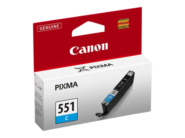 Canon CLI-551C - 7 ml - cyan - original - blekkbeholder - for PIXM...
