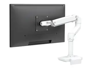 Ergotron LX - Monteringssett (leddarm, skrivebordsklemmemontering, stang, monteringsmaskinvare, forlengelsesdel, stangsokkel) for LCD-skjerm - lav profil - matt svart - skjermst&#248;rrelse: inntil 34&quot; - skrivebord