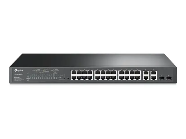 TP-Link JetStream TL-SL2428P V6.6 - Switch L3 smart 24 x 10/100 + ...