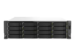 QNAP TS-H2287XU-RP - NAS-server - 22 brønner kan monteres i rack - SATA 6Gb/s - RAID 0, 1, 5, 6, 10, 50, JBOD, 60 - RAM 64 GB - 2.5 Gigabit Ethernet / 10 Gigabit Ethernet - iSCSI støtte - 3U