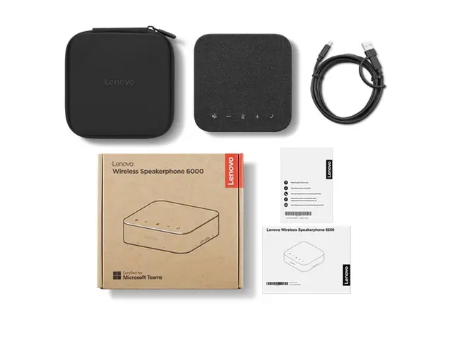 Lenovo 6000 - Høyttalende håndfri telefon - Bluetooth - trådløs - ...
