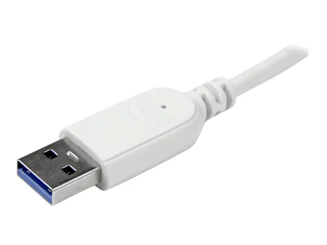 StarTech.com 3-Port USB 3.0 Hub with Gigabit Ethernet - Up to 5Gbp...