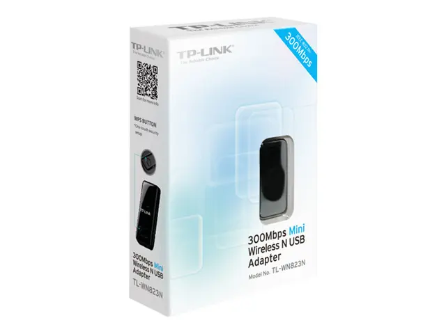 TP-Link TL-WN823N - Nettverksadapter - USB 2.0 - 802.11b/g/n